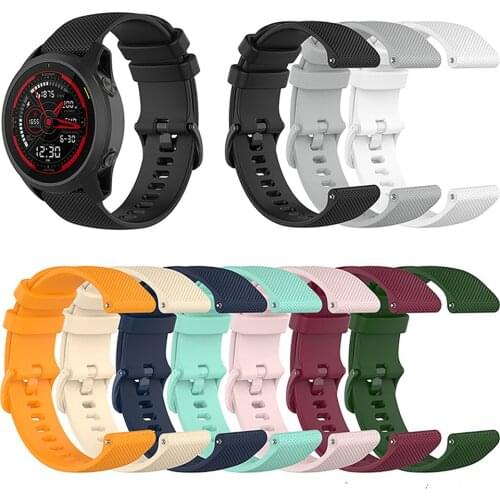 Replacement 22mm Small Plaid Watchband Watch Strap for Garmin Forerunner745 Smart Watch Quick Release Wrist Band With Tool Knife