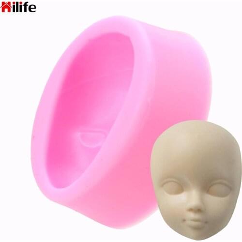 Silicone Baking Tools Cooking Tools Cake Decoration Kitchen Accessories Fondant Cake Mold Baby Face