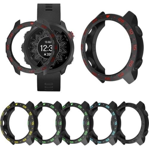 TPU silicone watch case For Garmin Forerunner 245 / 245M Smartwatch Protective Cover accessories Protector