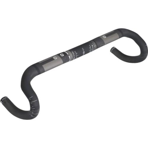 TOSEEK Full carbon fiber bicycle handlebar road bike handlebar Matte/Gloss bent bar drop bar UD 400/420/440mm bicycle parts