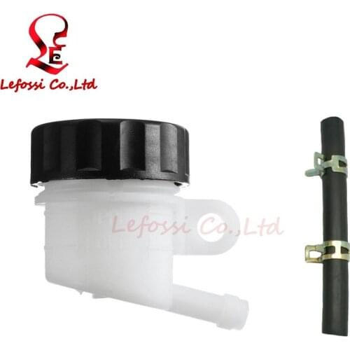 Universal Motorcycle Dirt Pit Sport Bike Foot Rear Brake Fluid Reservoir Oil Cup Tube Pipe For Suzuki For Honda For Yamaha