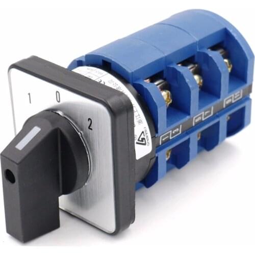 Universal Rotary Changeover Switch SZW26-63/303.3 660V 63A 3 Position 3 Phase