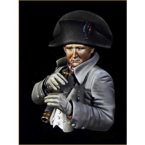 1/10 Scale Unpainted Resin bust Napoleon at Austerliz collection bust