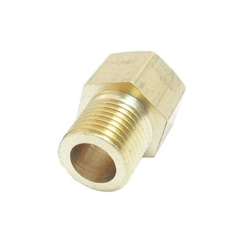 1/8" BSP x 1/8" BSP Thread Male to Female Hex Bushing Fitting Straight Adapter