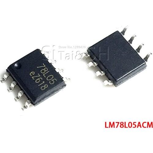 10pcs LM78L05ACM SOP8 78L05 SOP-8 UA78L05ACDR SOP L78L05ACD13TR LM78L05A
