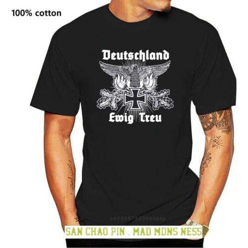 2019 Fashion Cotton T-shirt T Shirt Reichsadler Ewige Treue 3 Eisernes Kreuz Deutsches Reich Treue Vaterland