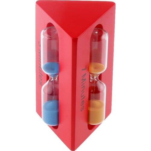 3/5/10 Minute Triangle Hourglass Toothbrush Hourglass Timer Decoration Gifts