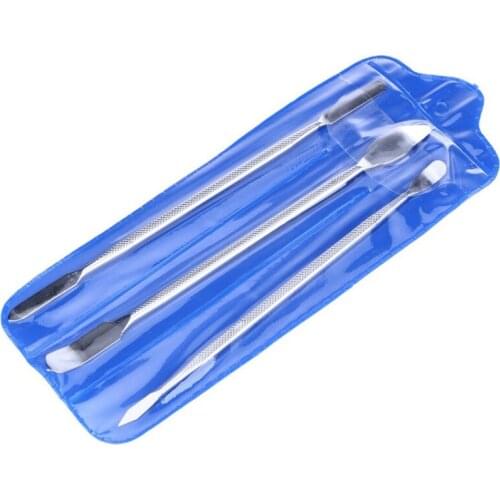 3pcs Universal Mobile Phone Repair Opening Tool Metal Disassemble Crowbar Metal Steel Pry Phone Hand Tool Set dropshipping