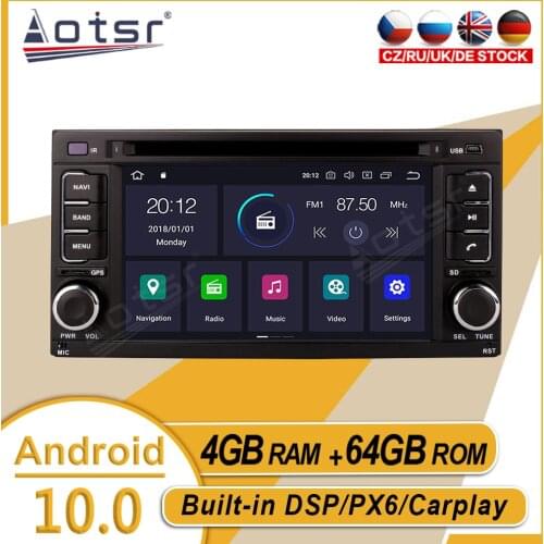 64G For Subaru Forester Impreza 2008 - 2011 Car Stereo Multimedia Player Android GPS Navi Auto Audio Radio Carplay PX6 Head Unit