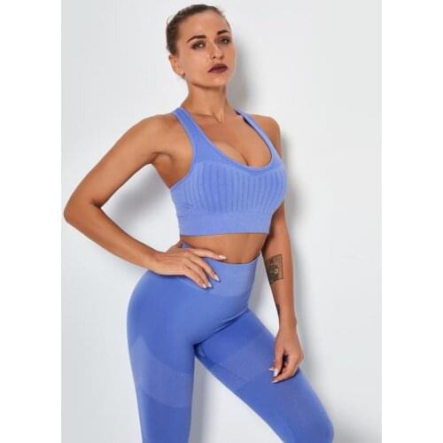 ATHVOTAR Seamless Knitting Sexy Bra Women Push Up Women Bras Fitness High Elasticity Sporty Top Gym Shockproof Female Bras