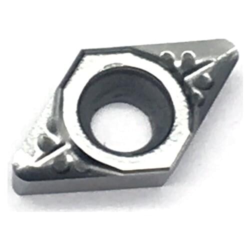 DCGT070208 AK H01 10pcs Aluminum cutter blade Insert Cutting Tool turning tool CNC Tools AL +TIN Alloy wood