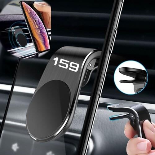Creative Magnetic Universal Car Phone Holder Air Vent Mount Stand Car for Toyota Alphard 159 car Accessories