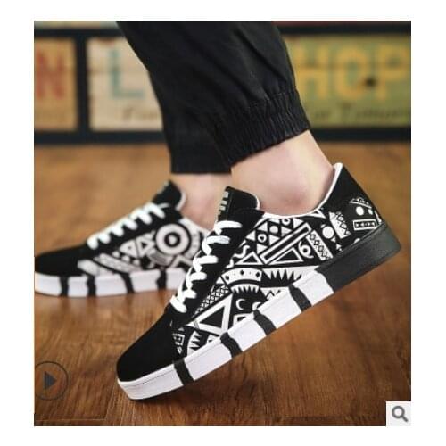 2018Hot spring autumn fashion men casual shoes breathable comfortable male sneakers for adult high-quality plus size EUR39-46