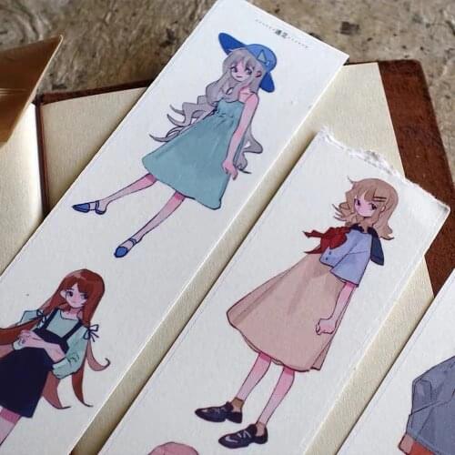 Lovely Girl Washi Tape for Card Making Bullet Journal DIY Scrapbooking Label Sticker