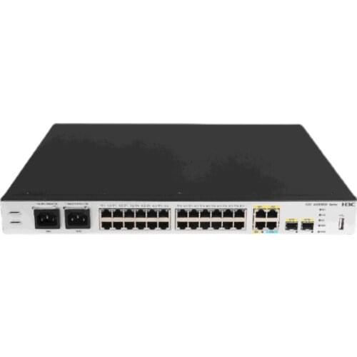 MSR3600-28-X1-DP H3C Gigabit Dual Power Enterprise Multi-Service Router