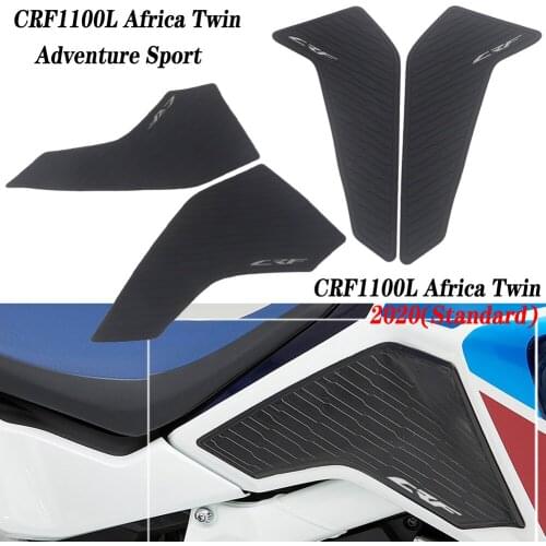 NEW Motorcycle Non-Slip Side Fuel Tank Stickers For Honda CRF1100L CRF 1000 L Africa Twin 2020 Waterproof Pad Rubber Sticker