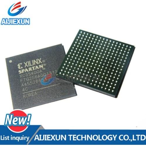 1Pcs XC3S400A-4FTG256C XC3S400A XC3S400AFTG256 BGA FPGA Spartan-3A Family 400K Gates 8064 Cells 667MHz 90nm New and original