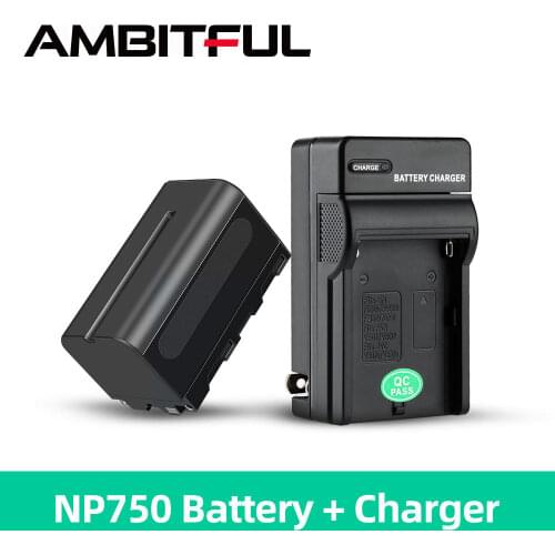 NP-750 4400mAh NP550 2200mAh Li-ion LED Light Battery for YN300III YN300AIR YN360III Yongnuo Godox LEDP260C LED308 LED Light