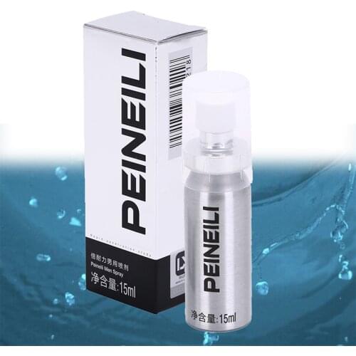 15Ml Penile Erection Spray New Peineili Male Delay Spray Lasting 60 Minutes Sex Products For Men Penis Enlargement Lubricant
