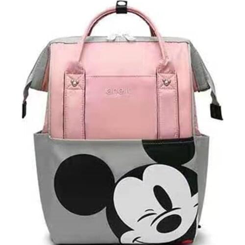 Explosive Disney Mickey backpack boys and girls student bag large capacity travel bag kid girls bags
