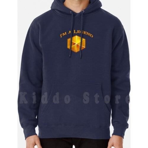 I'M A Legend hoodies long sleeve Hearthstone Legend Brag Crystal