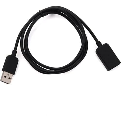 High Quality 1m Smart Watch Charger For POLAR M200 Watch Accessorry Black USB Fast Data Charging Cable Core Power Supplier