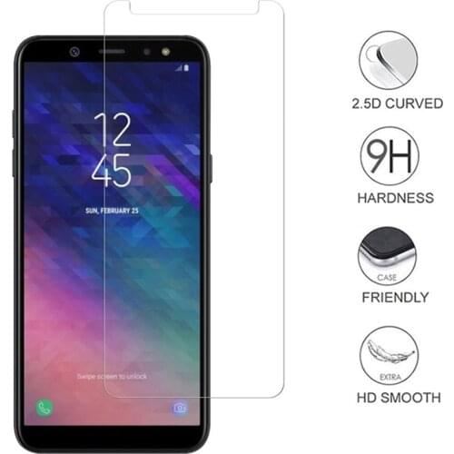 Protective film for samsung Galaxy a8 2018 tempered on the glass for samsung Galaxy a5 2017 a6 a7 2018 phone screen protector