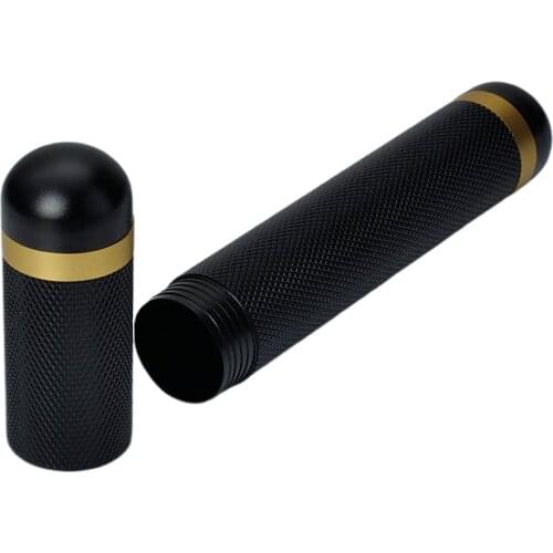 1 Pack Cigar Tube Classic Humidor Holder Cigar Case Portable Storage Black