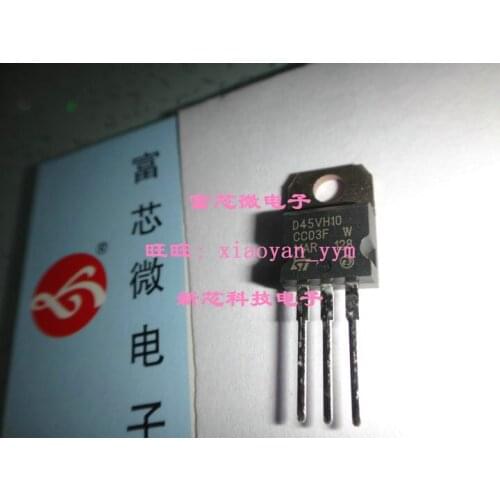 10pieces D45VH10 D45VH10G TO220
