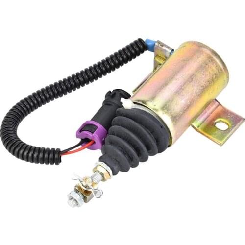 12V/24V Stop Solenoid XHF-1121-24 Solenoid Valve Oil-stop Electromagnetic Valve XHF-1121-12