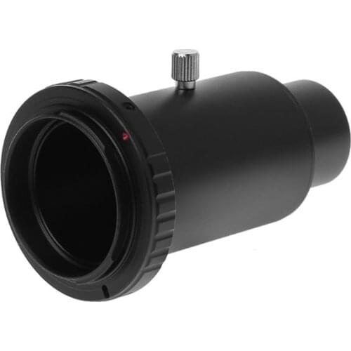 Aluminum T2 Adapter Telescope Extension Tube 1.25 inch Telescope Mount Adapter Thread T-Ring For Camera Accessories