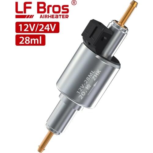 LF Bros 28ml metering fuel pump for Chinese parking heater 12V diesel air heater 24V autonomous heater