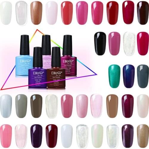 Elite99 7.3ml UV Gel Nail Polish Soak Off Varnish Semi Permanent Top Base Coat Nail Art For Manicure Gel Polish Gellak Lacquer