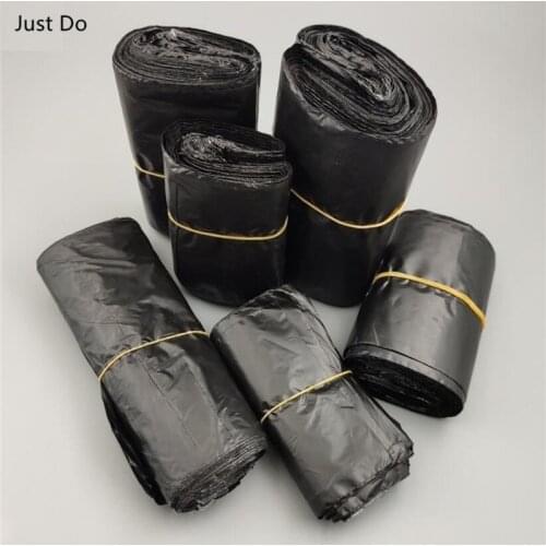 15*18cm Small Courier Bag Black Self-seal Mail Bag Plastic Poly Mailing Envelope Waterproof Postal Shipping Bags Envelope