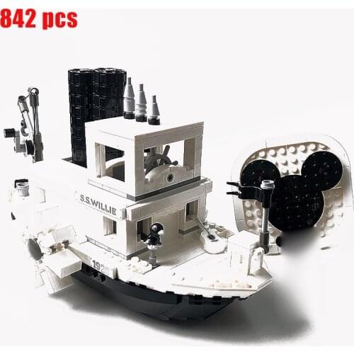 New Creative Series Mickey Miki Classic Cartoon Movie 11396 Building Blocks Classic Model Childrens Toys Childrens Gift