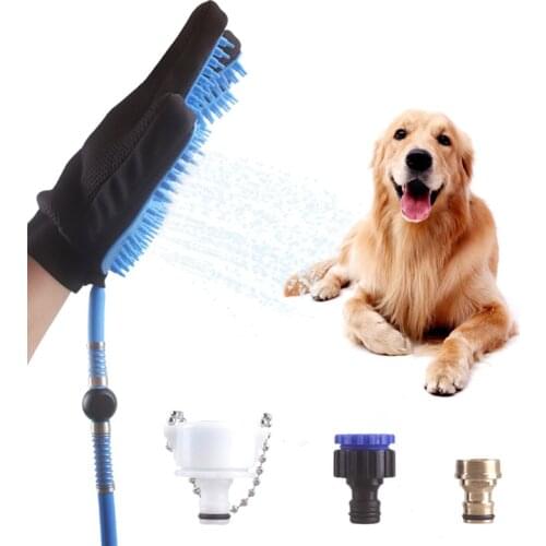 Pet Supplies Shower Sprayers Head Handheld Cat Bathing Shower Tool for Dog Sprayer Bathing Glove Pet 360 Washing Hair Long Hose