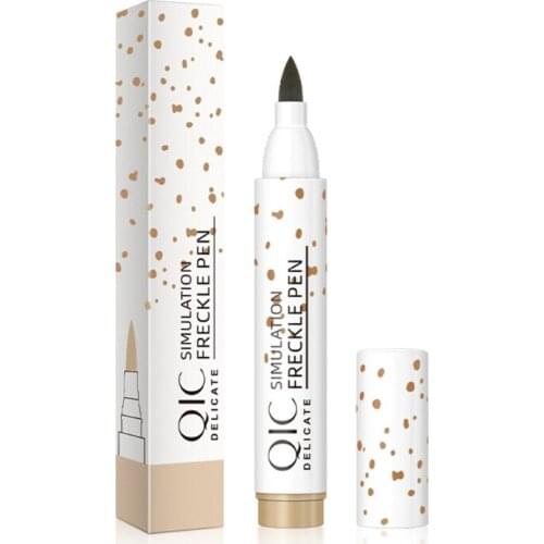 Freckle Pen Natural Lifelike Fake Freckles Makeup Tool Long-Lasting Waterproof Soft Dot Spot Pen