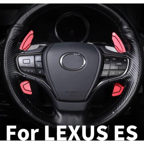Car steering wheel shift paddle Aluminum alloy modification For LEXUS ES 200 260 300H ES 2018 2019 2020 2021 car accessories