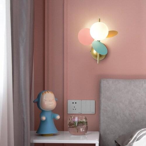 Modern Minimalism Wall Lamp For Bedroom Living Room Children Room Bedside Lamp Bar Corridor Nordic Decorative Home Wall Light