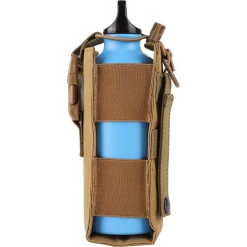 Walkie Talkie Bag Tactical Radio Pouch Nylon Lightweight Military Water Bottle Interphone Storage Bag Pouch for Molle System