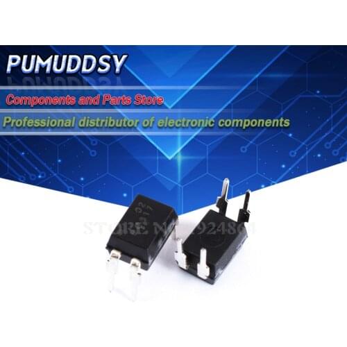 10PCS EL817C DIP4 EL817 PC817C PC817 Output optocoupler Transistor DC Input IC