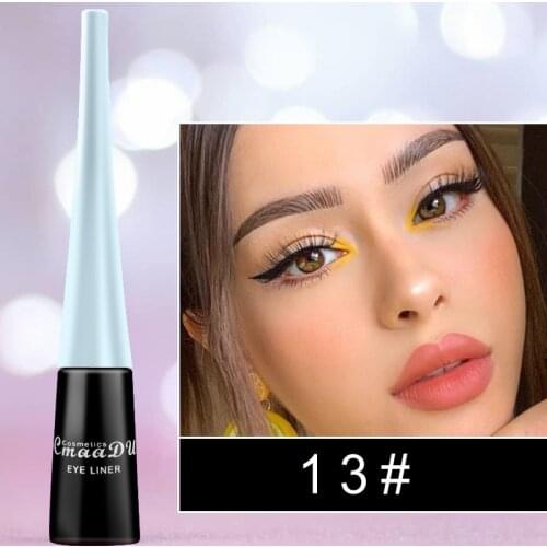 17 Color Eyeliner Quick-Drying Waterproof Pen Long Lasting Non-Smudge Matte Eye liner Smooth Eyes Makeup Women Gift Makeup Tool