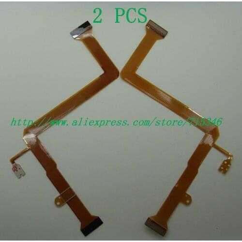 2PCS / NEW LCD Flex Cable For SAMSUNG D101I, D102I, D103I, D20I, D21I, D22I, D23I, D24I, SCD353, D352, D351,D354 Video Camera