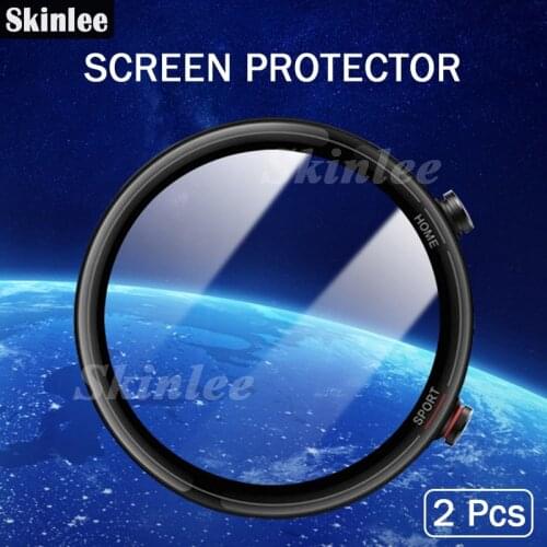 2 pcs Tempered Glass Protector Cover For Amazfit GTR2 Smart Watch Screen Protection Film For Amazfit GTR 2E Film Case