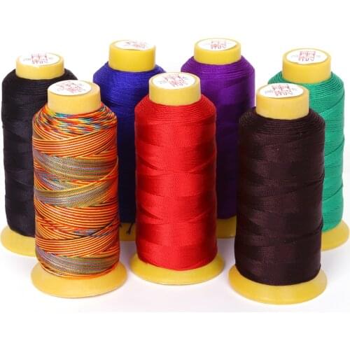 220-900Yards/Roll 0.25 0.5 0.75 1.2mm Nylon Cord Strong Sewing Thread Rope Silk Beading String Polyamide Cord DIY Jewelry Making