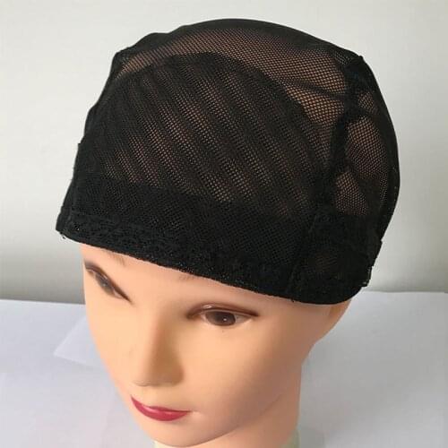 3pcs/lot High Quality Black Wig Caps Spandex Dome Wig Cap Weaving Cap Hairnet MeshNet
