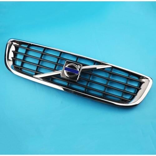 30744914 30744915 30744916 Front Bumper Grill Radiator Grille Chrome Style For VOLVO S40 V50 2008-2012