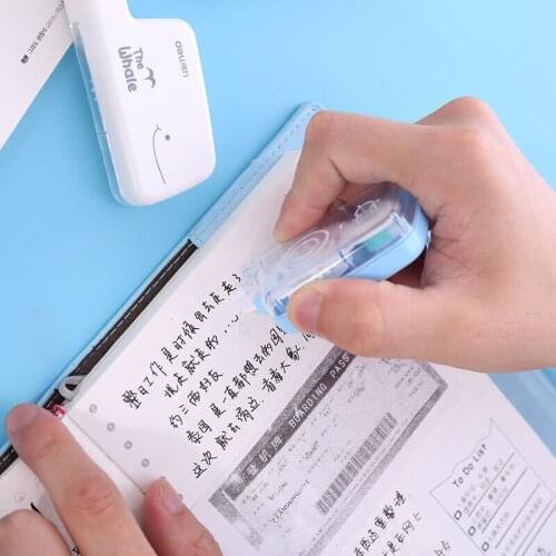 7236 Correction primary school students cute creative correction Tape cartoon budding animal learning stationery supplies