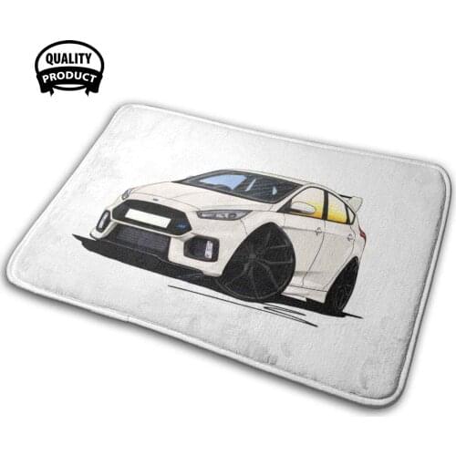 Mk3 Rs White Comfortable Door Mat Rug Carpet Cushion Rs Car Cars Rally Sports Car Rallye Mk3