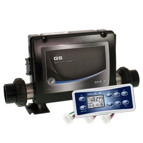 Balboa GS523DZ Control Box with VL801D topside panel,suitable to spas with 3 pumps,heater,blower,light,ozone
